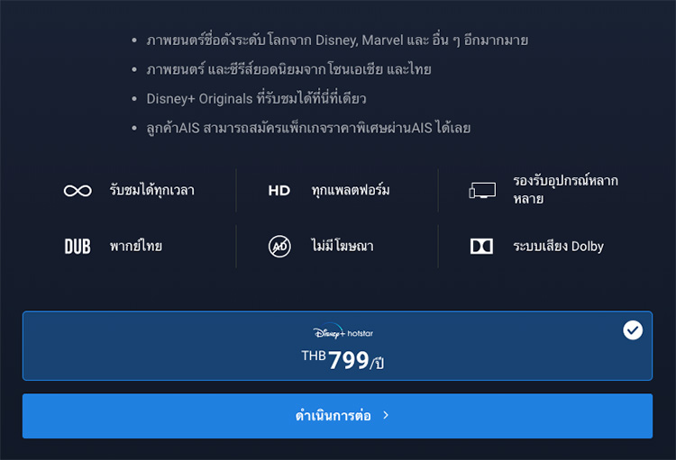 Lifestyle, Disney+, Disney+ Hotstar, ประเทศไทย, AIS, หนัง, ภาพยนตร์, ซีรี่ส์, ดิสนีย์, บริการ, วิดีโอ สตรีมมิ่ง, Video Streaming, เจ้าหญิงดิสนีย์, Disney Princess, มาร์เวล สตูดิโอ, Marvel Studio, Star Wars, ทีวีซีรี่ส์, การ์ตูน, อนิเมชั่น, Pixar Animation Studios, พิกซาร์, มีอะไรดู, น่าดู, น่าสนใจ, ราคา, เท่าไร, ดูได้กี่จอ, คุ้มมั้ย