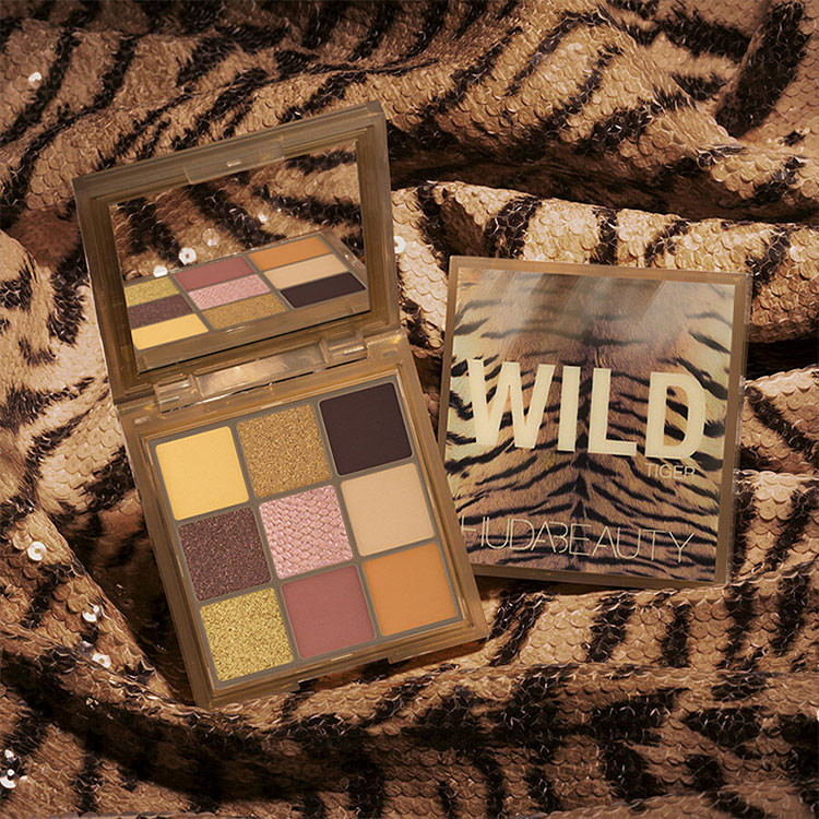 Beauty News, Huda Beauty, Wild Obsessions Eyeshadow Palettes, คอลเลคชั่นใหม่, Fall 2021, Wild Obsessions, Tiger Wild Obsessions, Jaguar Wild Obsessions, Chameleon Wild Obsessions, ราคา, เท่าไร, Sephora