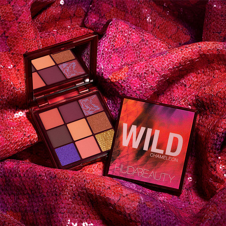 Beauty News, Huda Beauty, Wild Obsessions Eyeshadow Palettes, คอลเลคชั่นใหม่, Fall 2021, Wild Obsessions, Tiger Wild Obsessions, Jaguar Wild Obsessions, Chameleon Wild Obsessions, ราคา, เท่าไร, Sephora
