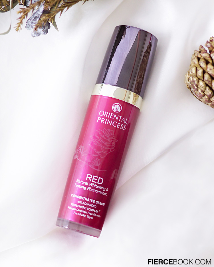 Beauty Review, Oriental Princess, โอเรียนทอล พริ้นเซส, Beauty Intelligence, โปรแกรมตรวจสภาพผิว, AI ตรวจสภาพผิว, Oriental Princess RED Natural Whitening & Firming Phenomenon Boosting Serum, Oriental Princess RED Natural Whitening & Firming Phenomenon Concentrated Serum, เซรั่มลูกสน, พรีเซรั่มลูกสน, รีวิว, ราคา, เท่าไร