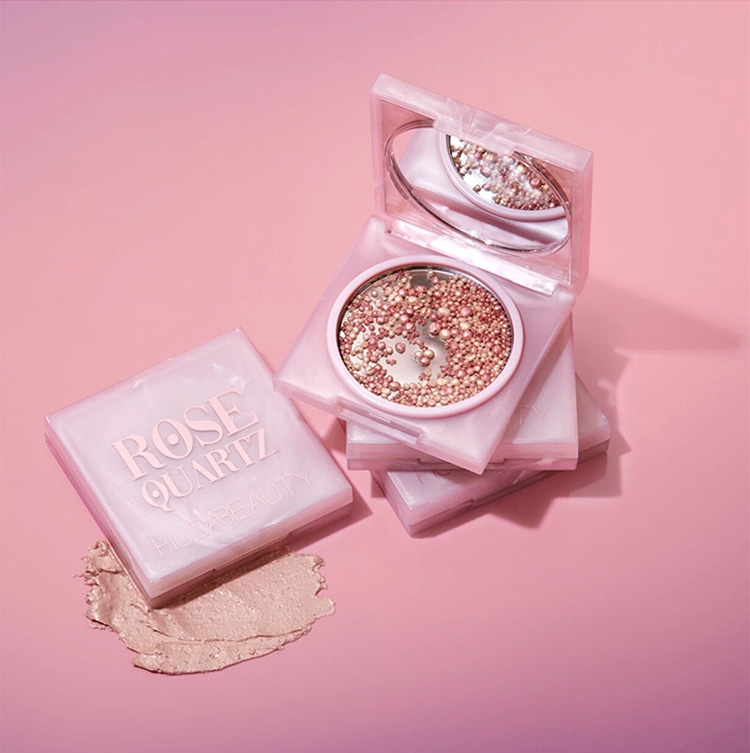 Beauty News, Huda Beauty, Rose Quartz Collection, Holiday 2021, คอลเลคชั่นใหม่, ออกใหม่, มาใหม่, อายแชโดว์พาเลท, ไฮไลท์, ลิปกลอส, ลิปบำรุง, ราคา, เท่าไร, Limiled Edition, Sephora