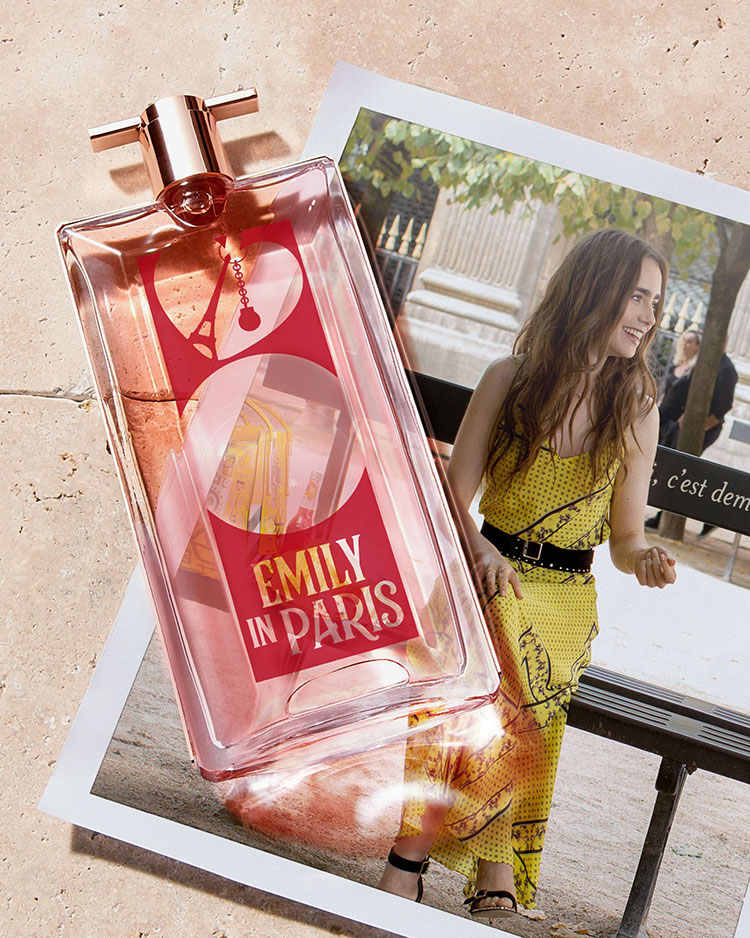 Beauty News, Lancôme, ลังโคม, Emily in Paris Collection, เอมิลี่,​ Netflix, Limited Edition, คอลเลคชั่นใหม่, คอลเลคชั่นพิเศษ, ออกใหม่, มาใหม่, อายแชโดว์พาเลท, ลิปสติก, มาสคาร่า, เซรั่ม, น้ำหอม, The Love of Paris Eyeshadow Palette, The Love of Paris L'Absolu Rouge Lipstick, The Love of Paris Monsieur Big Mascara, The Love of Paris Advanced Génifique Face Serum, The Love of Paris Idôle Eau de Parfum