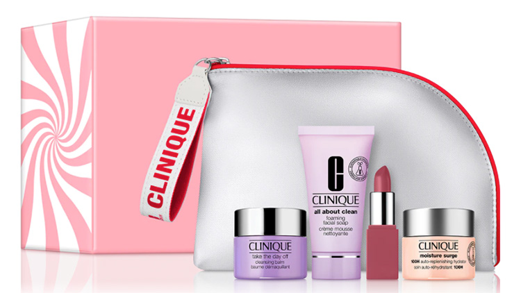 Beauty News, Clinique, Holiday 2021, Holiday Collection, คอลเลคชั่นใหม่, ออกใหม่, มาใหม่, เซ็ตสกินแคร์, เซ็ตเมคอัพ, Limited Edition, เซ็ตของขวัญ, เซ็ตลิปสติก, พาเลทปัดแก้ม, ลายพิเศษ, ราคา, เท่าไร