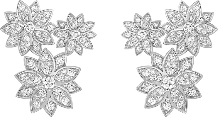 Fashion, Van Cleef & Arpels, Diamond Breeze, Lotus collection, เครื่องประดับ, เครื่องเพชร, แหวน, สร้อย, สร้อยข้อมือ, จี้เพชร, คอลเลคชั่นใหม่, ลายดอกไม้, ลายดอกบัว, Diamond Breeze 2021