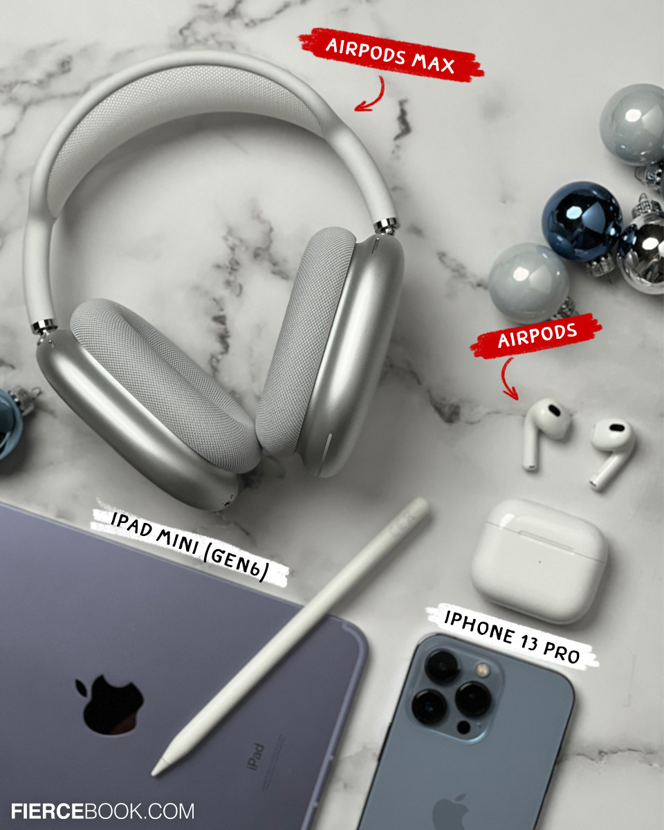 Lifestyle, ไอเดีย, ของขวัญ, ปีใหม่, Apple, ipad mini, iphone 13, iphone 13 pro, airpods, airpods max, leather wallet, apple pencil, แท็ปเล็ต, มือถือ, หูฟังไร้สาย, หูฟังบลูทูธ, gift