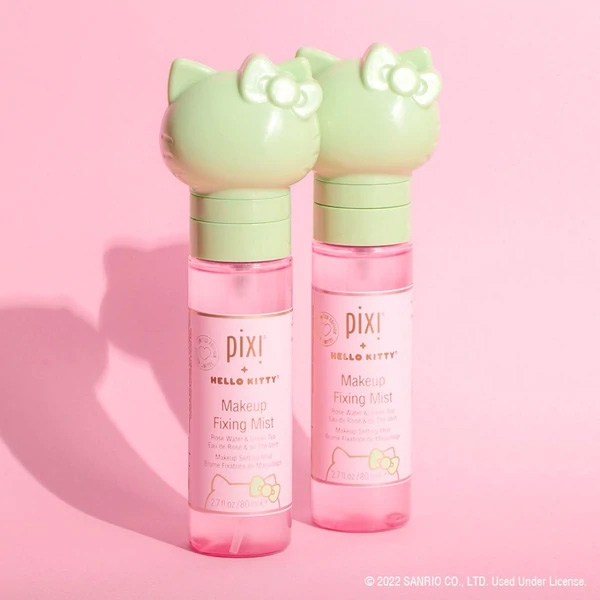 Beauty News, Pixi, Pixi + Hello Kitty, คอลเลคชั่นใหม่, ออกใหม่, มาใหม่, คอลเลคชั่นพิเศษ, Limited Edition, Hello Kitty, ลายการ์ตูน, อายแชโดว์พาเลท, พาเลทปัดแก้ม, อายไลเนอร์, ลิปกลอส, เซ็ตติ้งสเปรย์, มาสก์หน้า, มาสก์แพทช์, ไฮไลท์