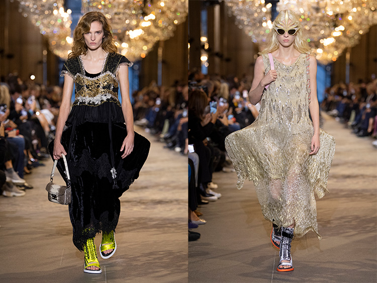 Fashion News, Louis Vuitton, Spring - Summer 2022, ประเทศไทย, หลุยส์ วิตตอง, Le Grand Bal, นิโกลาส์ เฌสกิแยร์,​ Nicolas Ghesquière,​ เสื้อผ้า, กระเป๋า, รองเท้า, เครื่องประดับ, นาฬิกาดิจิทัล, ลำโพงสปีกเกอร์, แว่นตา, แว่นกันแดด, เครื่องหัว, รองเท้าบู้ท, จิวเวลรี่