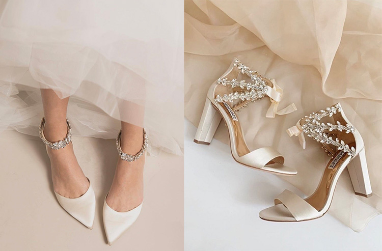 Fashion, รองเท้า, Shoes, เจ้าสาว, Bridal Shoes, Wedding Shoes, รองเท้าแต่งงาน, รองเท้าเจ้าสาว, รองเท้าส้นสูง, รองเท้าออกงาน, งานแต่งงาน, Rover Vivier, Jimmy Choo, Amina Muaddi, Mach & Mach, Christian Louboutin, Manolo Blahnik, Sergio Rossi, Badgley Mischka, Sophia Webster, Bella Belle