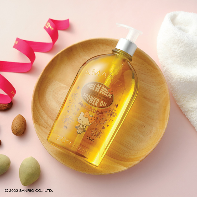 Beauty News, L'Occitane x Hello Kitty, L’Occitane en Provence, Limited Edition, คอลเลคชั่นใหม่, ออกใหม่, มาใหม่, Hello Kitty Almond Shower Oil, Hello Kitty Almond Milk Concentrate, Hello Kitty Shea Hand Cream, ราคา, เท่าไร