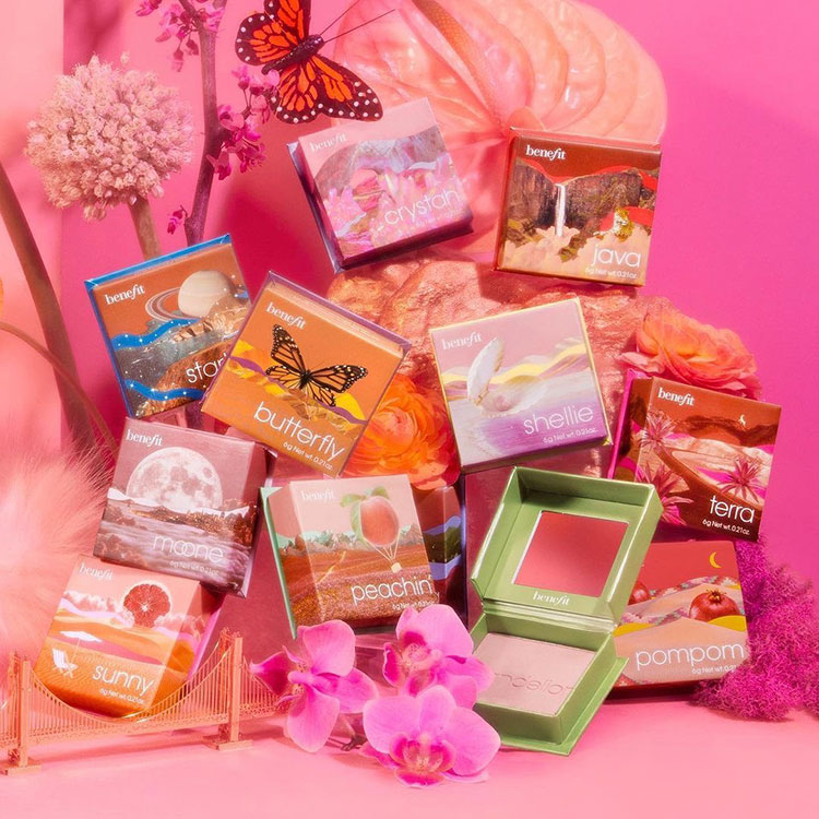 Beauty News, Benefit Cosmetics, WANDERful World Collection, คอลเลคชั่นใหม่, ออกใหม่, บลัชออนใหม่, บลัชออนสีสวย, ปัดแก้ม, เนื้อดี, เนื้อแมทท์, เนื้อซาติน, เนื้อชิมเมอร์, แก้มวาวฉ่ำ