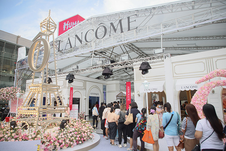 Beauty News, Lancôme, ลังโคม, LANCÔME HAPPINESS From Paris To Bangkok, อีเวนท์, กิจกรรมพิเศษ, จัดงาน, แลนด์มาร์ก, ปารีส, กรุงเทพฯ​, พารากอน