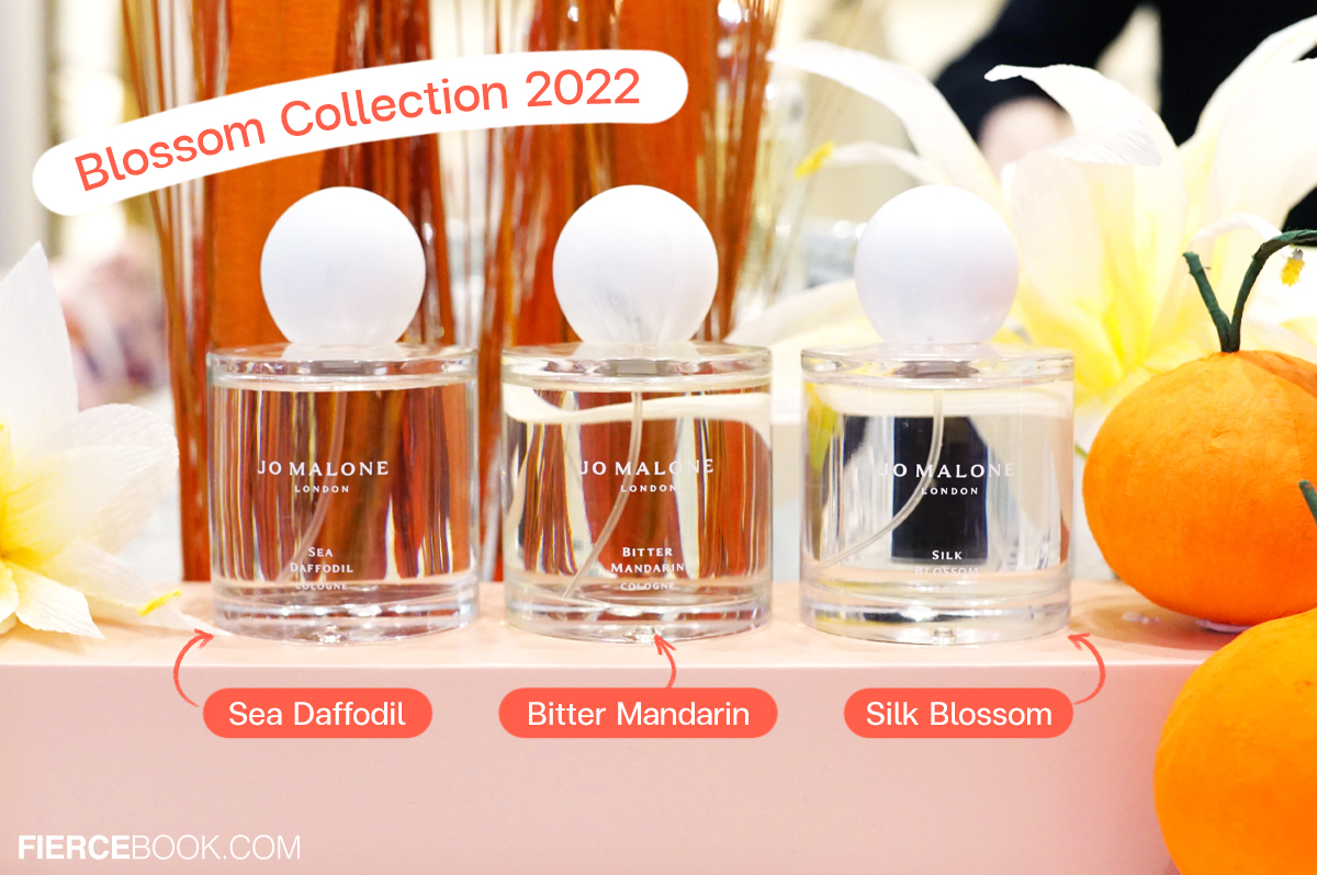 Beauty Review, Jo Malone London, Blossoms Collection 2022, Sea Daffodil, Bitter Mandarin, Silk Blossom, น้ำหอม,​ ออกใหม่, คอลเลคชั่นใหม่, กลิ่นหอม, กลิ่นใหม่, คอมไบน์กลิ่น, น้ำหอมโจมาโลน, ราคา,​ เท่าไร