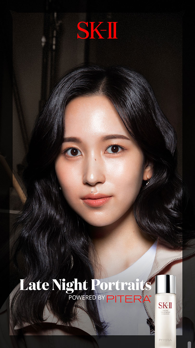 Beauty News, SK-II, เอสเค-ทู, SK-II PITERA™ Essence, LATE NIGHT PORTRAITS, SK-II POWERED BY PITERA™, MINA วง TWICE, Ayaka Miyoshi, อายากะ มิโยชิ, นาโอมิ วาตานาเบะ, Naomi Watanabe, คาโอริ โมโมอิ, Kaori Momoi