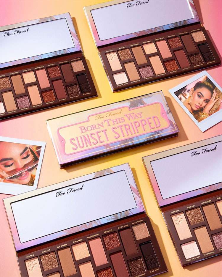 Beauty News, Too Faced, Born This Way Sunset Stripped, Eyeshadow Palette, อายแชโดว์พาเลท, คอลเลคชั่นใหม่, ออกใหม่, มาใหม่, แต่งตา, พาเลท, โทนน้ำตาล, โทนวอร์ม, ราคา, เท่าไร