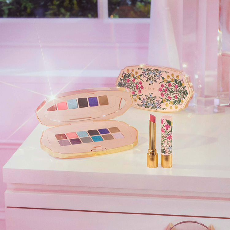 Beauty News, Gucci Beauty, Gucci, คอลเคชั่นใหม่, ออกใหม่, อายแชโดว์พาเลท, Limited Edition, ลิปสติก, ลิปไชน์, ลิปสติกพร้อมบำรุง, ลายดอกไม้, แพ็คเกจสวย, สีหวาน, น่าสะสม, ราคา, เท่าไร, กุชชี่