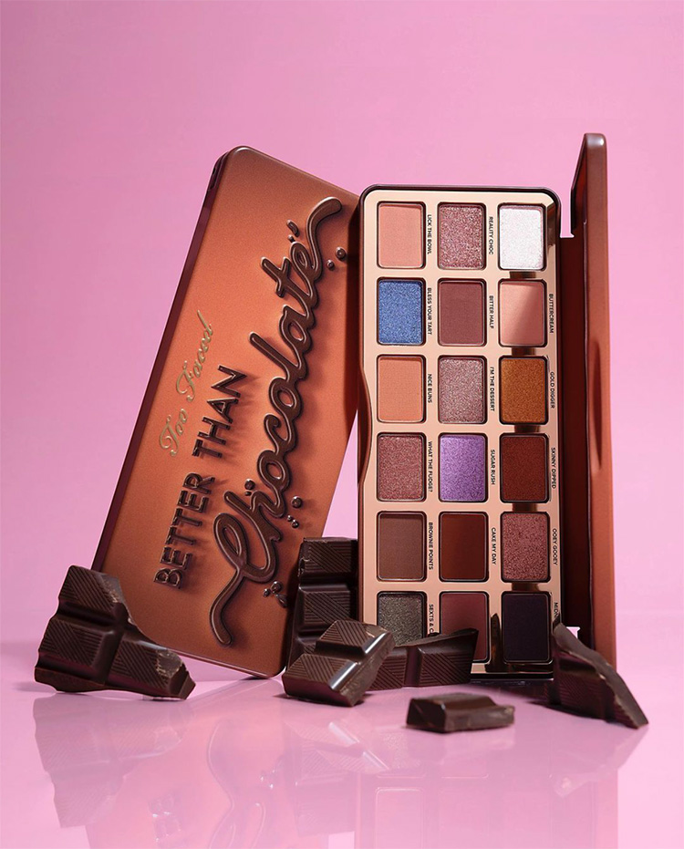 Beauty News, Too Faced, Better Than Chocolate, Collection, 2022, คอลเลคชั่นใหม่, ออกใหม่, มาใหม่, อายแชโดว์, พาเลท, ช็อกโกแลต, ลิปสติก, บรอนเซอร์, ลิปบำรุง, อายไลเนอร์, ราคา, เท่าไร