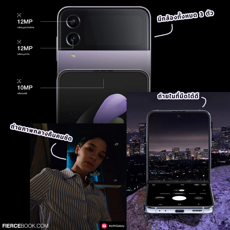 Lifestyle, Samsung, Galaxy Z Flip 4, โทรศัพท์, ซัมซุง, พับได้, ออกใหม่, 2022, รุ่นใหม่, รุ่นล่าสุด, เครื่องใหม่, ราคา, คุณสมบัติ, ข้อดี, ฟีเจอร์, แบตอึด, กล้อง, ทนทาน, อึด, ชิป, แบต