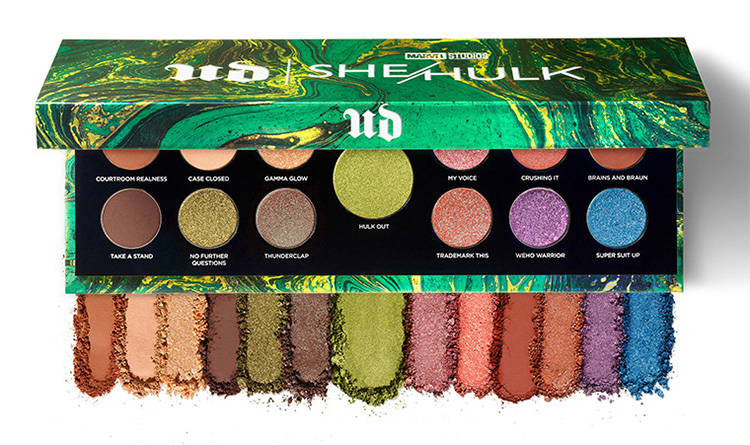 Beauty News, Urban Decay, Urban Decay X Marvel Studios, She-Hulk Collection, Limited Edition, อายแชโดว์พาเลท, คอลเลคชั่นใหม่, ออกใหม่, พาเลท, แต่งตา, สีเขียว, แซ่บ