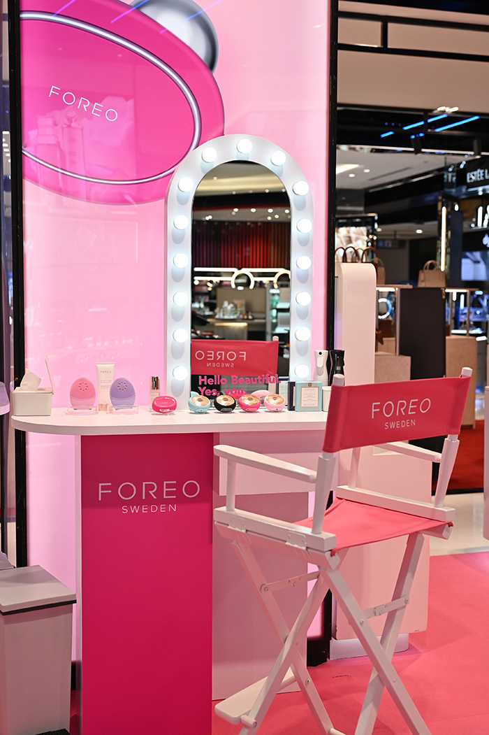 Beauty News, FOREO, EXPERIENCE POP-UP, บิวตี้แกดเจ็ต, Beauty-Tech, สวีเดน, Cleanse, Firm , Nourish, อีเวนท์, กิจกรรม, เครื่องล้างหน้า, เครื่องมาสก์หน้า, เครื่องยกกระชับหน้า, FOREO LUNA 3 plus, FOREO BEAR, UFO 2