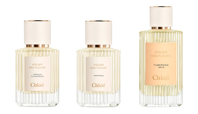 Beauty News, Chloé, Atelier des Fleurs, โคลเอ้, น้ำหอม,​ คอลเลคชั่น, พิเศษ, กลิ่นดอกไม้, กลิ่นพืช, ROSA DAMASCENA, LAVANDA, MAGNOLIA ALBA, CEDRUS, HIBISCUS ABELMOSCHUS, HERBA MIMOSA, NEROLI, VERBENA, JASMINUM SAMBAC, VANILLA PLANIFOLIA, PAPYRUS, TUBEROSA 1974, NARCISSUS POETICUS, IRIS, YLANG CANANGA