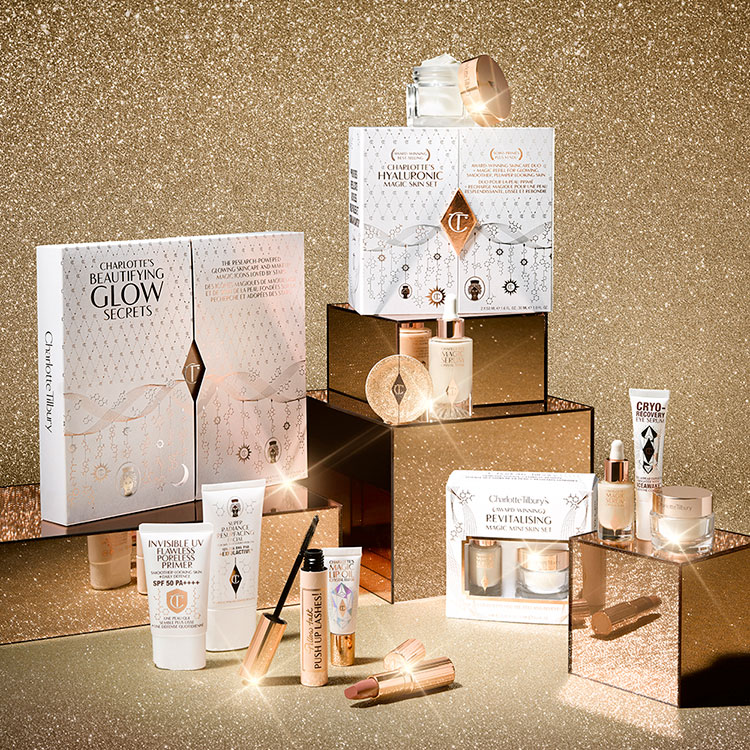 Beauty News, Charlotte Tilbury, Holiday 2022, คอลเลคชั่นใหม่, ออกใหม่, เซ็ตสุดคุ้ม, เซ็ตของขวัญ, Advent Calendar, Pillow Talk Beautifying Face Palette, Hypnotising Pop Shots, ราคา, เท่าไร