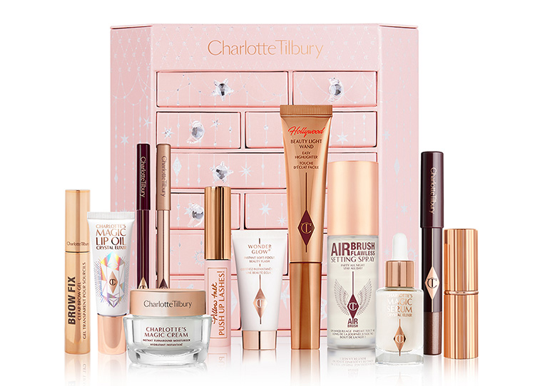 Beauty News, Charlotte Tilbury, Holiday 2022, คอลเลคชั่นใหม่, ออกใหม่, เซ็ตสุดคุ้ม, เซ็ตของขวัญ, Advent Calendar, Pillow Talk Beautifying Face Palette, Hypnotising Pop Shots, ราคา, เท่าไร