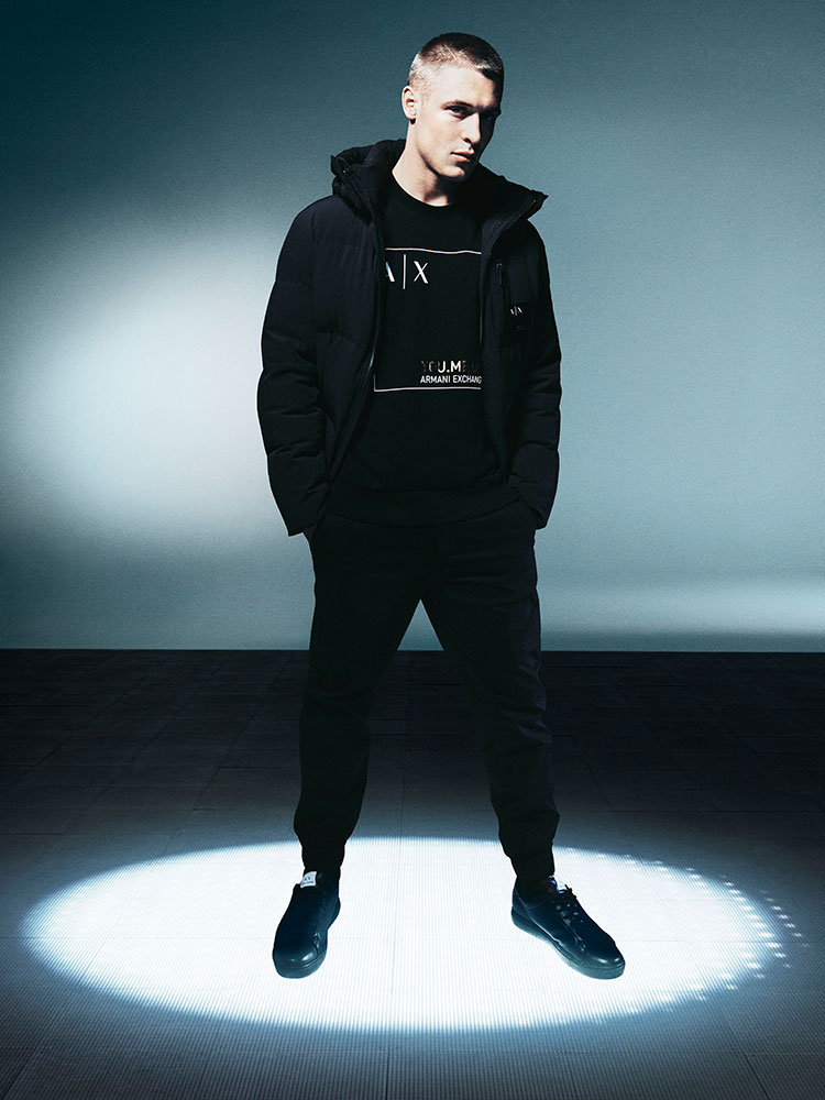Fashion News, A|X Armani Exchange, คอลเลคชั่นใหม่, YOU.ME.US., Fall Winter 2022-23, Giorgio Armani, เสื้อผ้าผู้ชาย, เสื้อผ้สผู้หญิง, เสื้อกันหนาว, เซ็นทรัล มาร์เก็ตติ้ง กรุ๊ป, CMG, เซ็นทรัล รีเทล, CRC