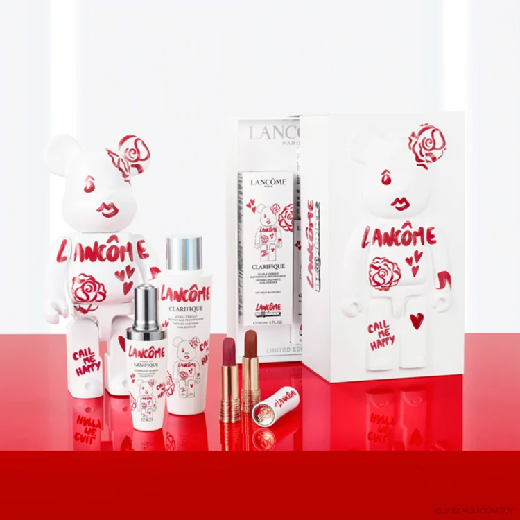 Beauty News, LANCÔME, BE@RBRICK, LANCÔME X BE@RBRICK, Art Toy, ADVANCED GÉNIFIQUE SERUM, CLARIFIQUE DUAL ESSENCE, L'ABSOLU ROUGE, Limited Edition, คอลเลคชั่นใหม่, คอลเลคชั่นพิเศษ, ออกใหม่, มาใหม่, ราคา, เท่าไร, ลังโคม