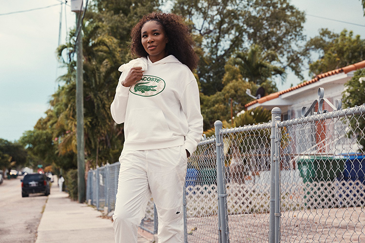 Fashion News, LACOSTE, VENUS WILLIAMS, แบรนด์แอมบาสเดอร์, นักเทนนิส, ตราจระเข้, Lacoste 1933, พรีเซนเตอร์, วีนัส วิลเลี่ยม