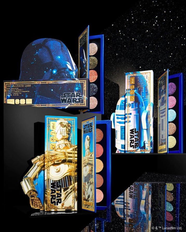 Beauty News, Star Wars™ X Pat McGrath Labs, Pat McGrath, คอลเลคชั่นใหม่, ออกใหม่, มาใหม่, Limited Edition, ลิมิเต็ดเอดิชั่น, อายแชโดว์พาเลท, มาสคาร่า, มาสคาร่าสี, คอลเลคชั่นพิเศษ, ลิควิดลิปสติก, ลิปกลอส, พิกเมนท์