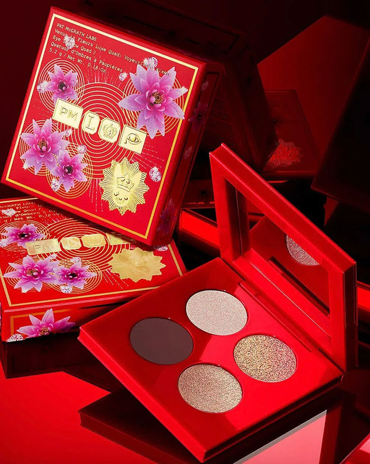 Beauty News, Pat McGrath, Pat McGrath LABS, The New Year Collection, คอลเลคชั่นใหม่, คอลเลคชั่นตรุษจีน, 2023, Lunar New Year 2023, อายแชโดว์พาเลท, Limited Edition Venus in Fleurs Luxe Quad: Voyeuristic Vixen, แป้ง, Limited Edition Skin Fetish: Sublime Perfection Blurring Under-Eye Powder, ลิปสติก, Limited Edition MatteTrance Lipstick, ราคา, เท่าไร