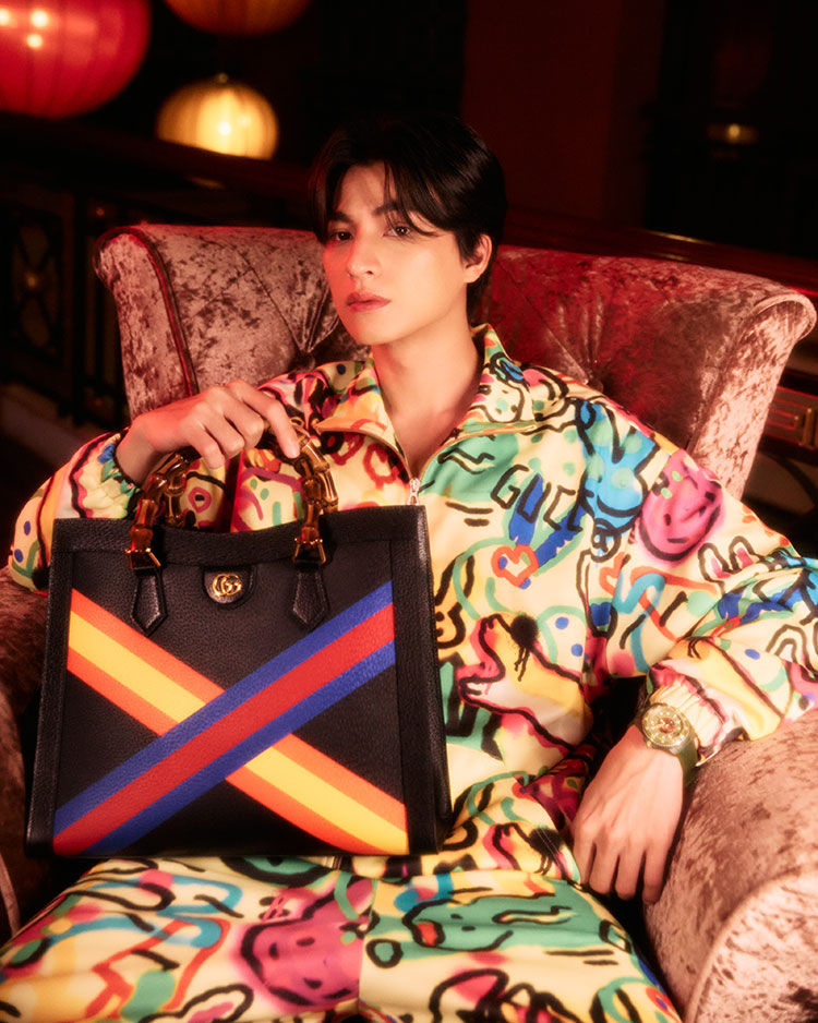 Fashion News, Gucci, แคปซูลคอลเลคชั่น, คอลเลคชั่นใหม่, ตรุษจีน, Lunar New Year, 2023, Friend of House, ใหม่ ดาวิกา, กลั๊ฟ คณาวุฒิ, บิวกิ้น พุฒิพงศ์, เก้า สุภัสสรา, อ๊อฟ จุมพล, ตู ต้นตะวัน