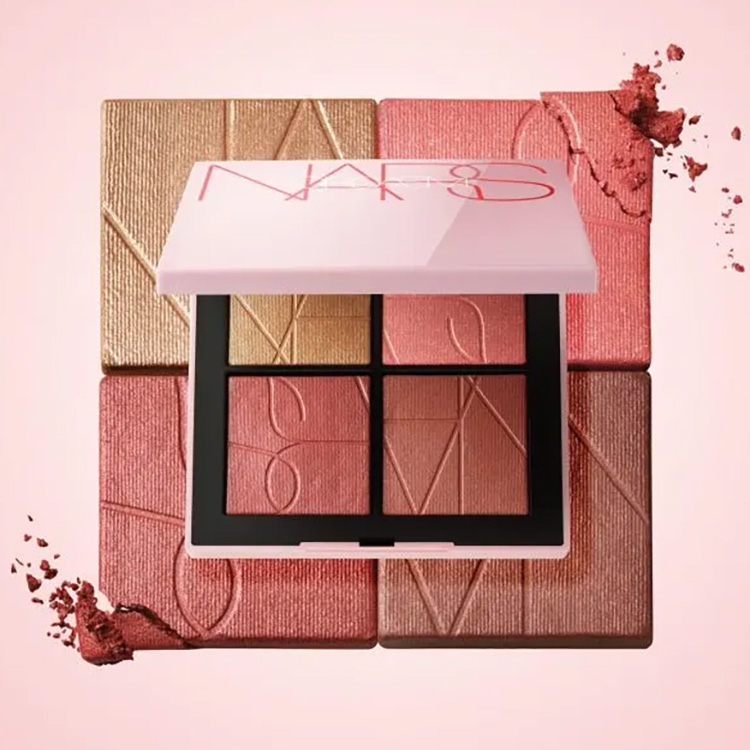 Beauty News, NARS, The Orgasm Collection, Spring 2023, คอลเลคชั่นใหม่, ออกใหม่, มาใหม่, เมคอัพ, สีชมพู, หวานๆ, นาร์ส, ราคา, เท่าไร, พาเลท, ปัดแก้ม, อายแชโดว์พาเลท, The Multiple, Orgasm Rising Eyeshadow Palette, Orgasm Four Play Blush Quad