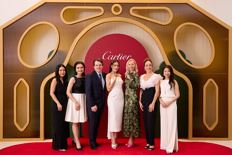 Fashion News, Cartier, คาร์เทียร์, ค็อกเทลปาร์ตี้, ไฮจิวเวลรี, คอลเลคชั่นใหม่, Beautés du Monde, จีซู, Jisoo Blackpink, Cartier’s Global Brand Ambassador, คิมเบอร์ลี่ แอน โวลเทมัส, Friend of the Maison, ประเทศไทย