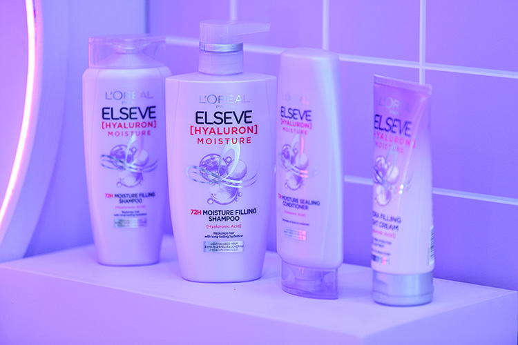 Beauty News, L'Oreal Paris, Elseve, Elseve Hyaluron Moisture, ไฮยาลูรอนิคแอซิด, เติมความความชุ่มชื้น, แชมพู, ครีมนวด, ไนท์ครีมสำหรับเส้นผม, ผลิตภัณฑ์ใหม่, ออกใหม่, ราคา, เท่าไร