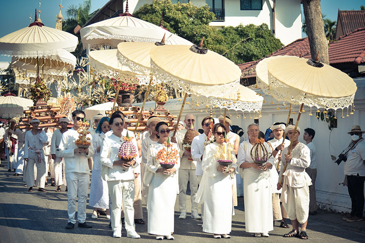 Lifestyle, เจ้าดวงเดือน ณ เชียงใหม่, เจ้ายาย, ไว้อาลัย, พิธีส่งสการตานคาบ, ประวัติ, แห่ปราสาท, ล้านนา, โบราณ, ดั้งเดิม, วัดพระสิงห์วรมหาวิหาร พระอารามหลวง, วัดสวนดอก พระอารามหลวง, จังหวัดเชียงใหม่