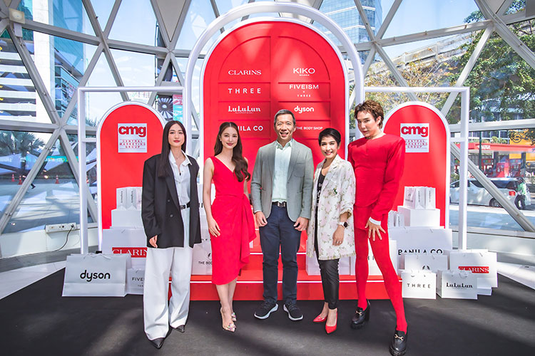 Beauty News, cmg, cmg Beauty, Open House, The New Era of Beauty, เซ็นทรัล มาร์เก็ตติ้ง กรุ๊ป, เซ็นทรัล รีเทล, CRC, Clarins, Hermès Perfume and Beauty, The Body Shop, KIKO Milano, THREE, FIVEISM, LuLuLun, BANILA CO, Dyson