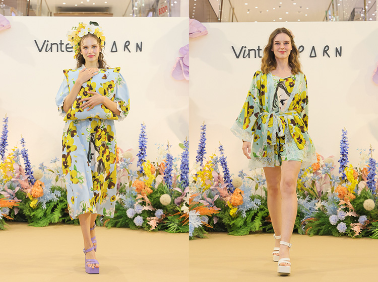 Fashion News, VINTEL, VINTEL X PARN, The Dream Garden, ครูปาน-สมนึก คลังนอก, แฟชั่น, วินเทล, ลักซ์ชัวรีสลีพแวร์, เลานจ์แวร์, รัษฎา ฮอลล์, ไอคอนสยาม, แบรนด์ไทย, ผ้าเยื่อไม้ไผ่ธรรมชาติ 100%