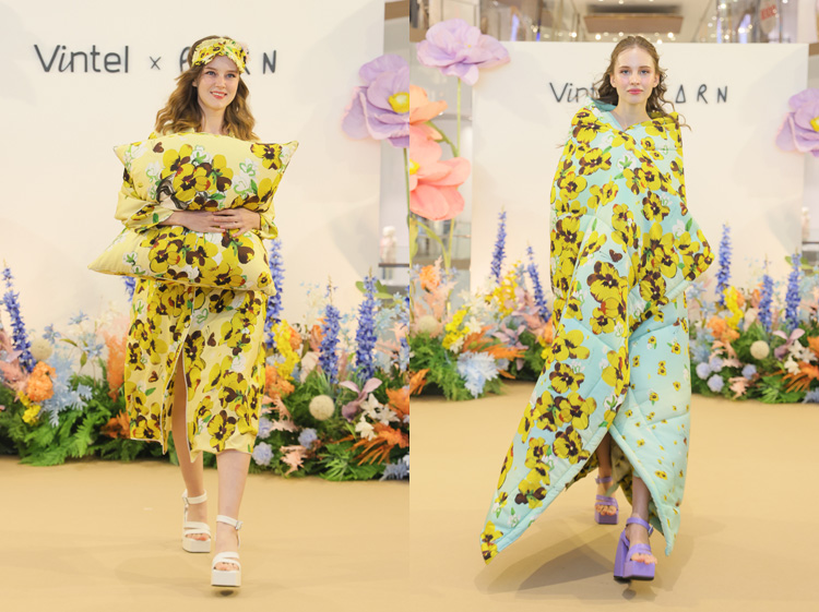 Fashion News, VINTEL, VINTEL X PARN, The Dream Garden, ครูปาน-สมนึก คลังนอก, แฟชั่น, วินเทล, ลักซ์ชัวรีสลีพแวร์, เลานจ์แวร์, รัษฎา ฮอลล์, ไอคอนสยาม, แบรนด์ไทย, ผ้าเยื่อไม้ไผ่ธรรมชาติ 100%
