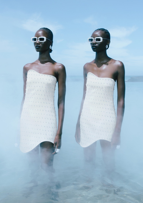 Fashion News, H&M, Innovation Stories, คอลเลคชั่นใหม่, ออกใหม่, วัสดุเพื่อความยั่งยืน, รีไซเคิล, เสื้อผ้า, ชุด, ผู้หญิง, เดรส, เลื่อม, ลูกปัด, เครื่องประดับ