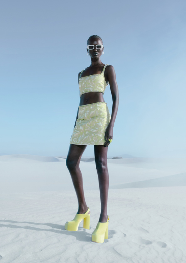 Fashion News, H&M, Innovation Stories, คอลเลคชั่นใหม่, ออกใหม่, วัสดุเพื่อความยั่งยืน, รีไซเคิล, เสื้อผ้า, ชุด, ผู้หญิง, เดรส, เลื่อม, ลูกปัด, เครื่องประดับ