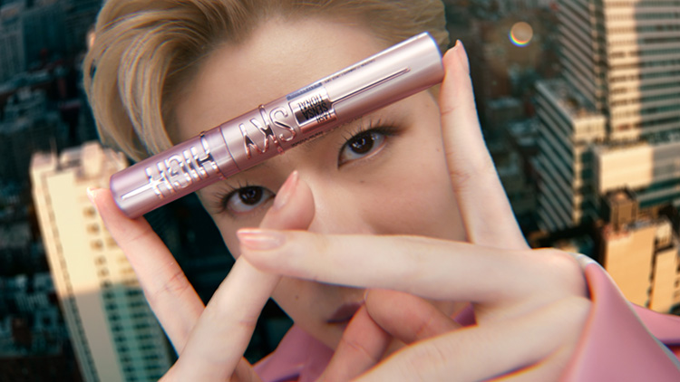 Beauty News, Maybelline New York, Sky High, Mascara, Aim High, Sky High M-F-D, พีพี กฤษฏ์, Eyes of Maybelline, ยอร์ช ยงศิลป์, MV, เพลง, เมย์เบลลีน นิวยอร์ก, แลช เซนเซชั่นแนล สกาย ไฮน์, มาสคาร่า, สูตรกันน้ำ