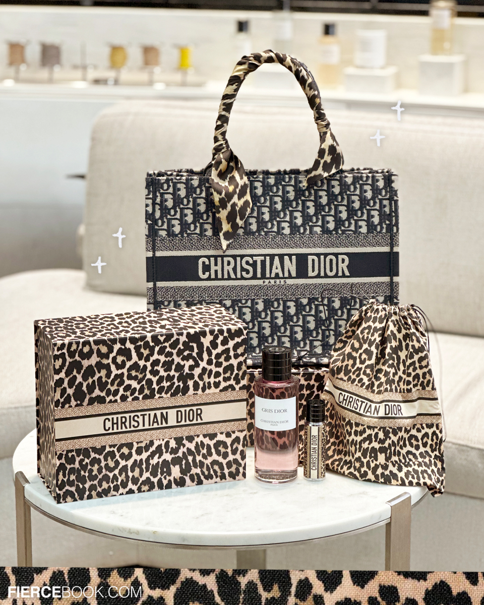 Beauty Items, CHRISTIAN DIOR, DIOR, MITZAH LIMITED EDITION, MITZAH Collection, Icon Siam, La Collection Privée Christian Dior Boutique, ลายเสือดาว, GRIS DIOR, ผ้าพันคอ, ดิออร์, น้ำหอม