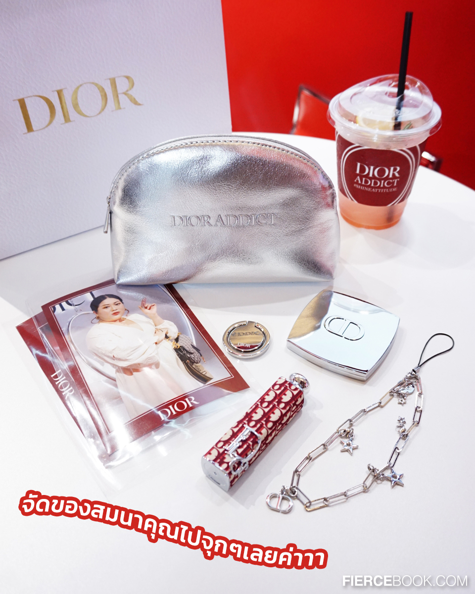 Beauty Items, Dior, Dior Addict, The New Fashion Case, เฉดสีใหม่, คอลเลคชั่นใหม่, ออกใหม่, อีเวนท์, พารากอน, ลิปสติก, Swatch, สวอชสี, ดิออร์, ลิปสติก, ลิปวาว, ลิปฉ่ำ, Limited Edition