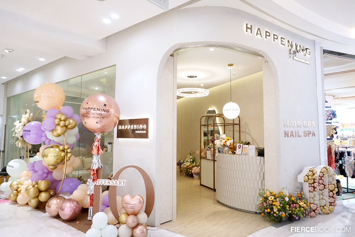 Lifestyle, Happening Relaxing Hair & Nail Spa, The Emporium, ฉลองครบรอบ 10 ปี, รีวิว, สปาผม, สปาเล็บ, ทำเล็บ, สปามือเท้า, ทำเล็บเจล, ทรีทเมนท์, หนังศีรษะ, สถานที่ผ่อนคลาย