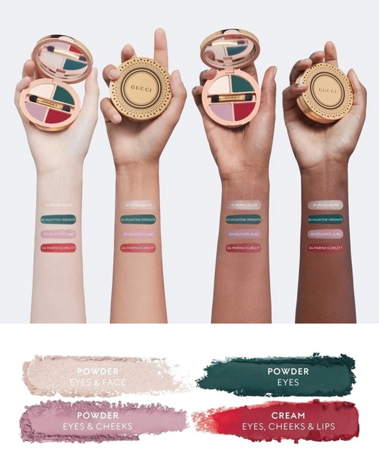 Beauty News, Gucci Beauty, Multi-Use Palette De Beauté Quatuor, พาเลท, มัลติพาเลท, พาเลทแต่งหน้า, อายแชโดว์, บลัชออน, ลิปสติก, คอลเลคชั่นใหม่, ออกใหม่, มาใหม่