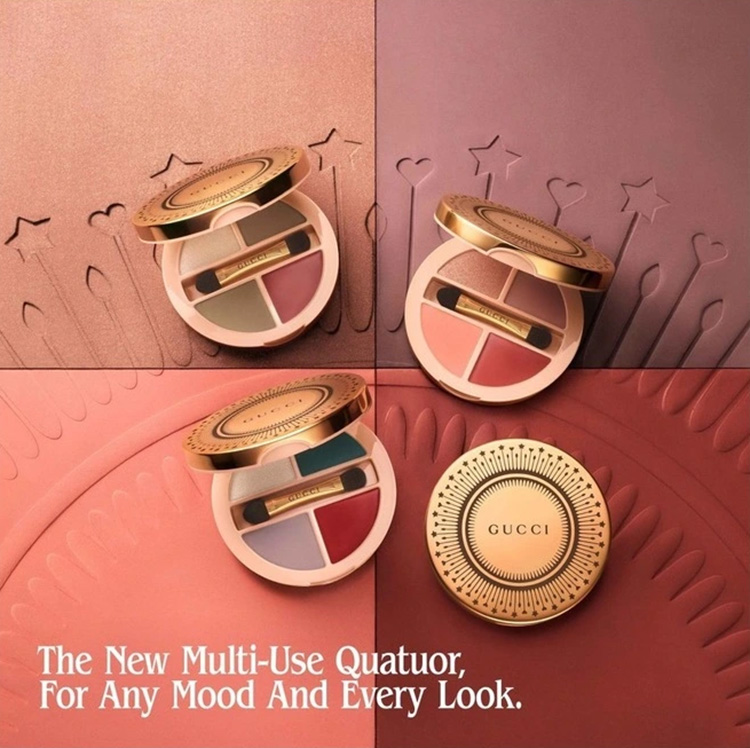 Beauty News, Gucci Beauty, Multi-Use Palette De Beauté Quatuor, พาเลท, มัลติพาเลท, พาเลทแต่งหน้า, อายแชโดว์, บลัชออน, ลิปสติก, คอลเลคชั่นใหม่, ออกใหม่, มาใหม่