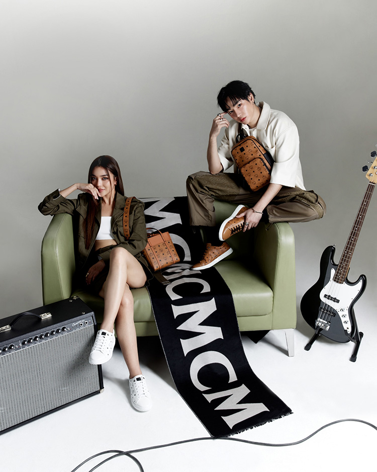 Fashion News, MCM, MCM ON THE ROCK, ปราง กัญญ์ณรัณ, เป๊ก ผลิตโชค, SS23, Spring/Summer 2023, คอลเลคชั่นใหม่, ออกใหม่, แคมเปญใหม่, ถ่ายแบบ, ร่วมงานกันครั้งแรก