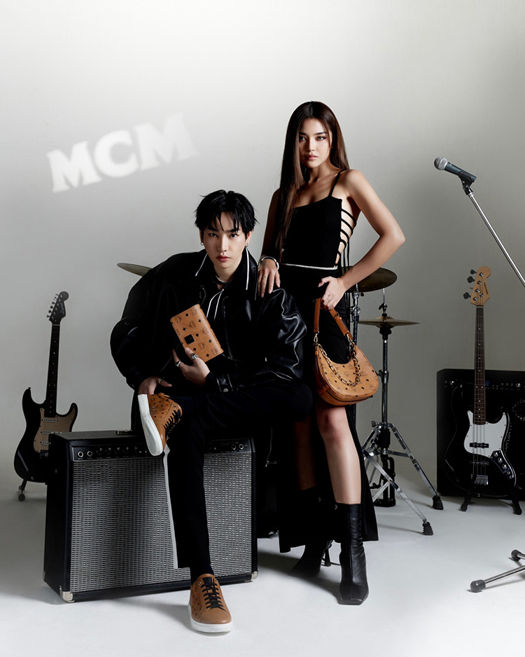 Fashion News, MCM, MCM ON THE ROCK, ปราง กัญญ์ณรัณ, เป๊ก ผลิตโชค, SS23, Spring/Summer 2023, คอลเลคชั่นใหม่, ออกใหม่, แคมเปญใหม่, ถ่ายแบบ, ร่วมงานกันครั้งแรก