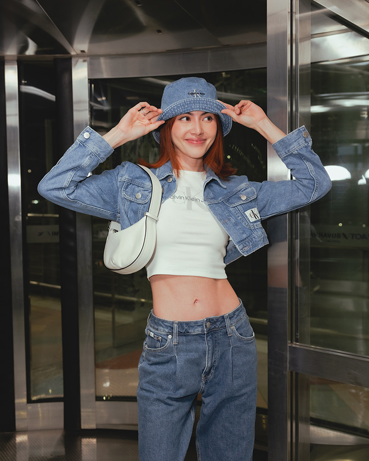 Fashion News, ใหม่ ดาวิกา, ดาวิกา โฮร์เน่, Calvin Klein, CK, เกาหลีใต้, โททัลลุค, ลุคสนามบิน, CalvinKleinXDavikah, CalvinKlein, CalvinKleinTH, ckpartner